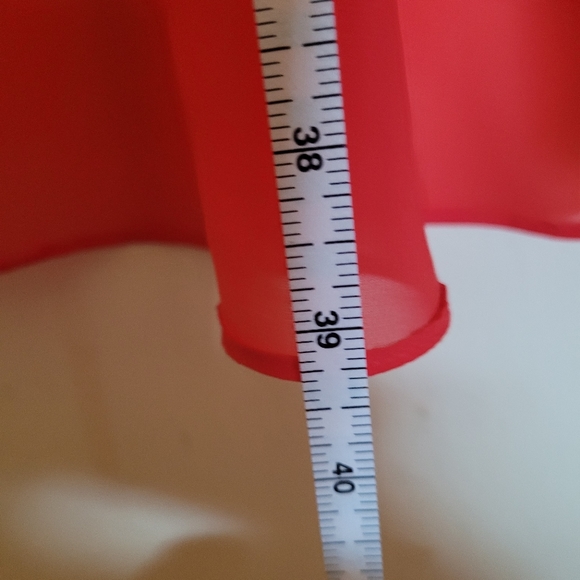 Red tulip skirt - Picture 5 of 6